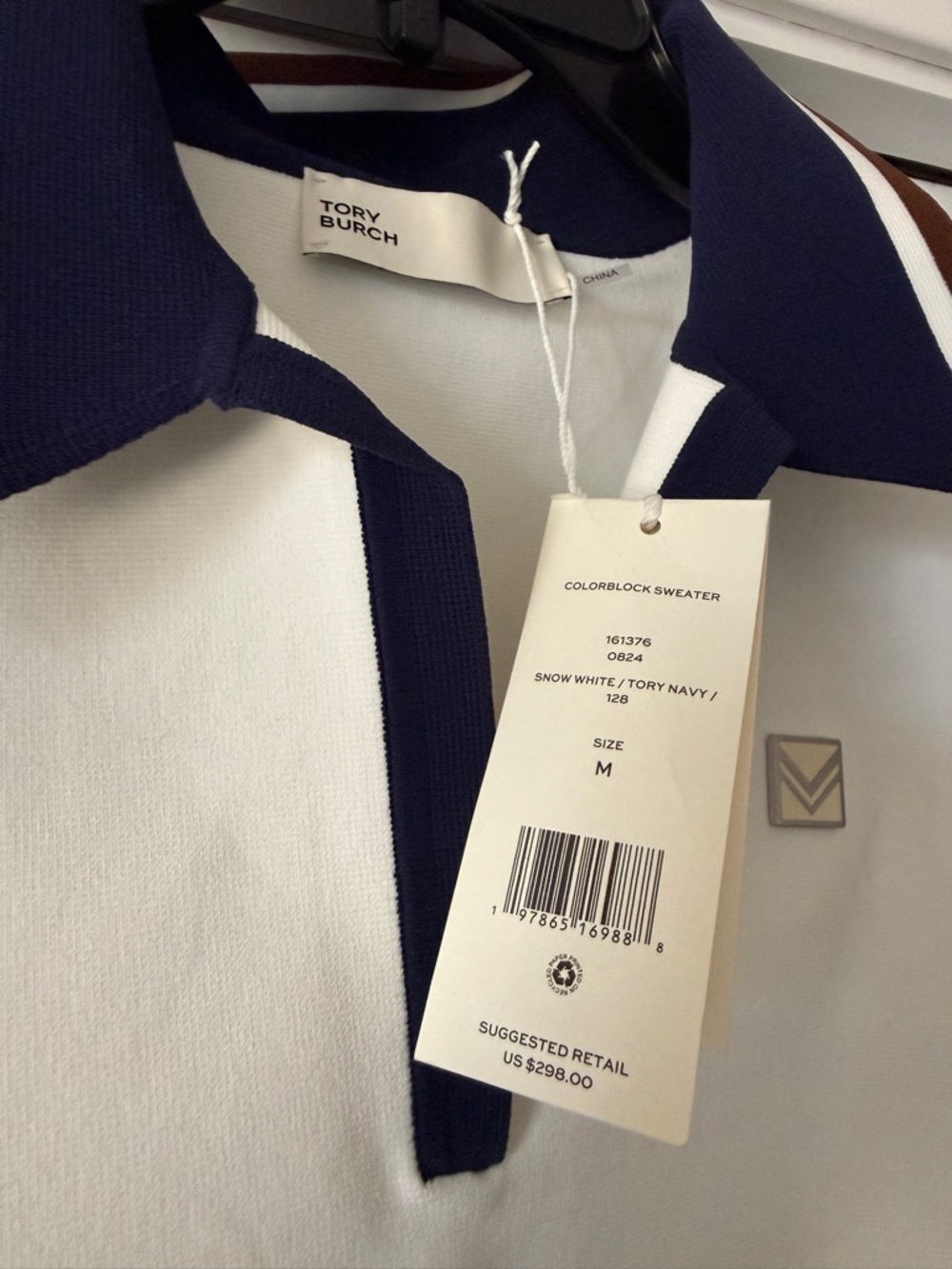Tory Burch Knit Polo Top - Picture 4 of 8